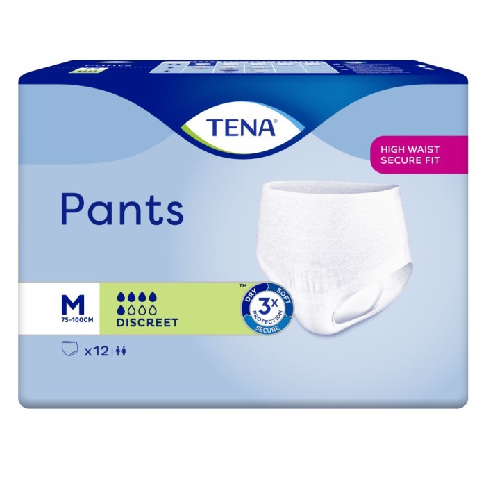 Tena Pants Discreet M  75-100cm